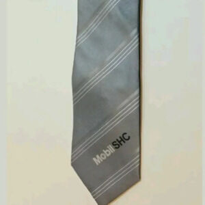 Vintage Mobil SHC Necktie Exxon Oil Gas